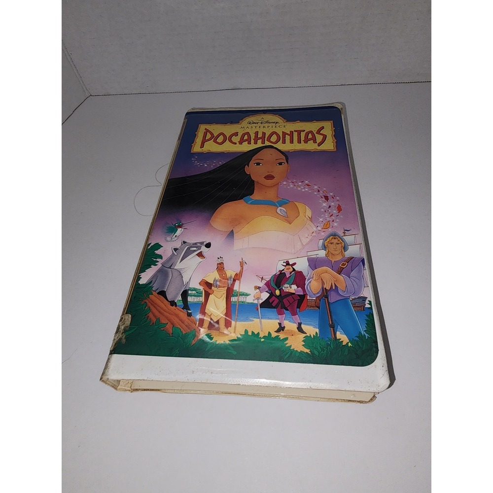 Pocahontas Disney Masterpiece VHS in Clamshell Movie Cassette